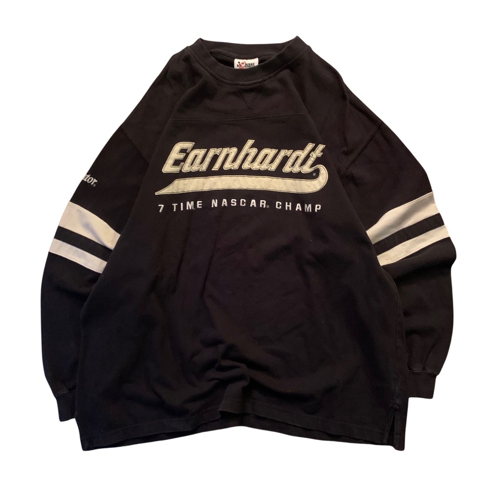 Vintage Chase Authentics Dale Earnhardt 7 Time NASCAR Champ Long Sleeve XXL